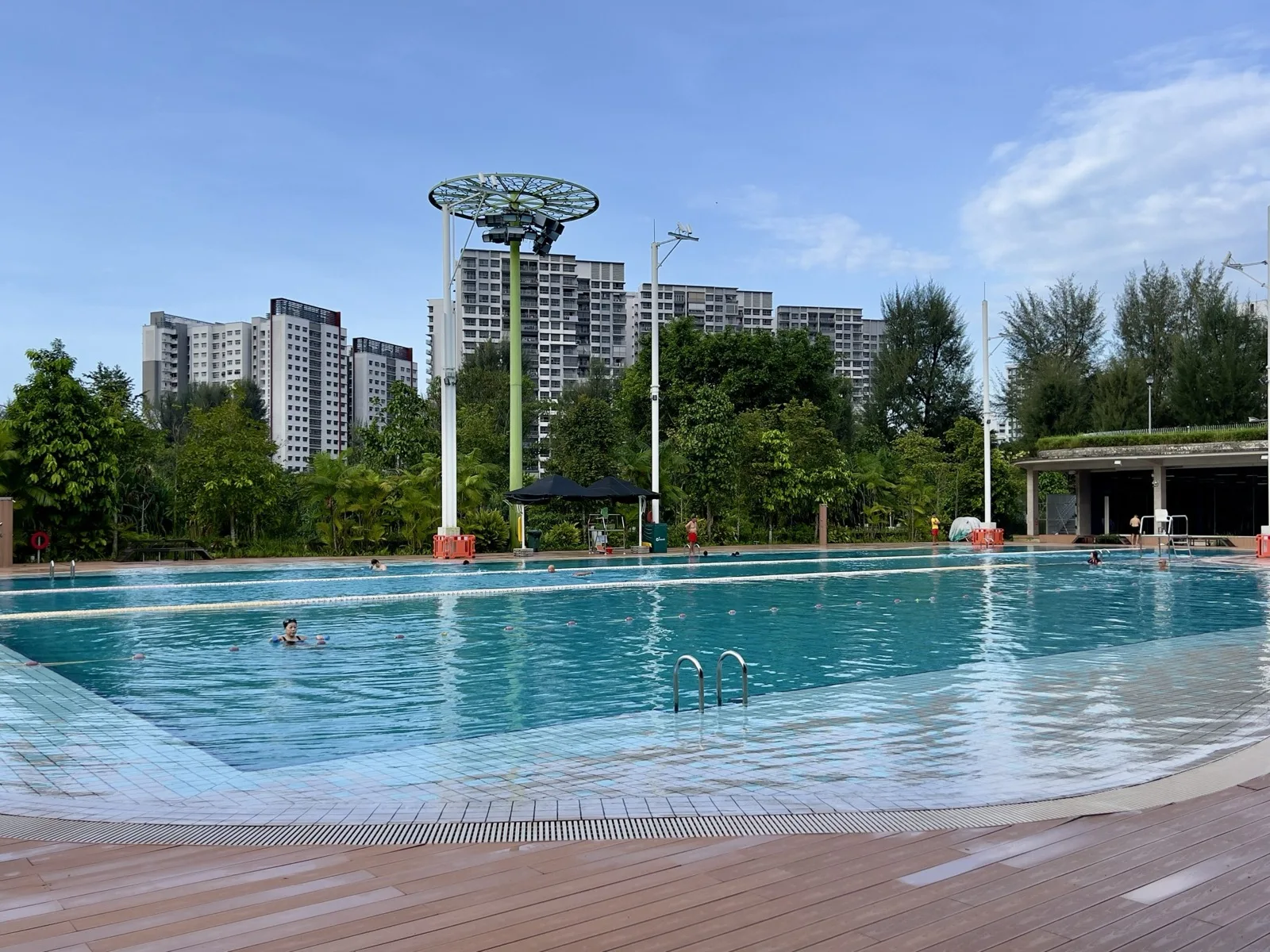 50-metre outdoor competition pool at Jurong Lake Gardens Pool